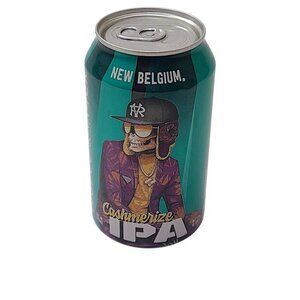 New Belgium Voodoo Ranger Cashmerize IPA Empty Beer Can Bottom Opened 12oz